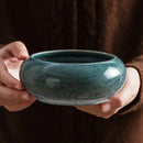 Rustic Glazed Ceramic Soup Bowl