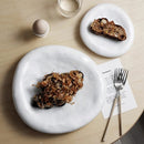Rustic Granite-like Textured Dining Plates