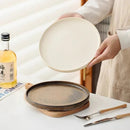 Rustic Matte Glazed Ceramic Plates