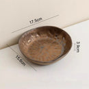 Rustic Reactive Glaze Ceramic Bowl