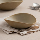 Sand Beige Ceramic Pasta & Salad Bowl