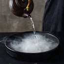 Stylish Dry Ice Plate for Modern Culinary Presentations