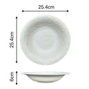 Textured Black Ceramic Bowl