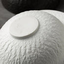 Textured Ceramic Bowl with Lid, Round, for Main Courses and Fine Dining