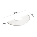 Unique Crescent-Shaped Presentation Plate for Modern Dining