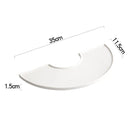 Unique Crescent-Shaped Presentation Plate for Modern Dining