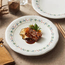 Vintage Floral Ceramic Plate