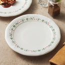 Vintage Floral Ceramic Plate