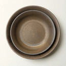 Vintage Matte Ceramic Coupe Plate