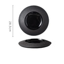 White Ceramic Deep Dish for Fine Dining