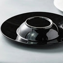 White Ceramic Deep Dish for Fine Dining