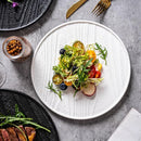 White Ceramic Fine Dining Plate