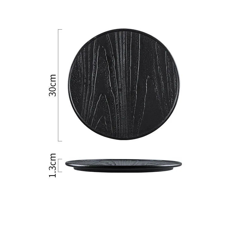 White Ceramic Fine Dining Plate