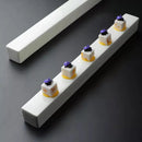 White Rectangular Ceramic Tasting Platter