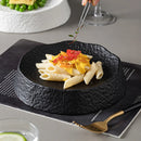 White Textured Artisan Ceramic Plate