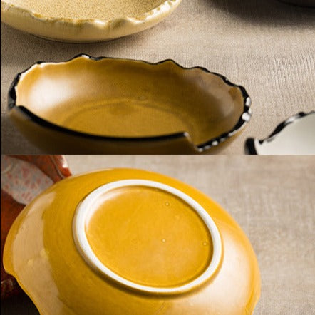 Ceramic Irregular Shape Tableware