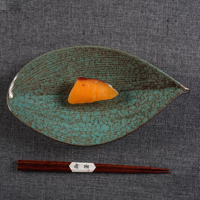 Ceramic Leaf Shaped Plate