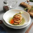 Ceramic Shaped Plate with Three Legs