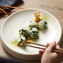 Ceramic White Dinner Plate