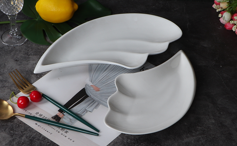 Creative Irregular Shaped Ceramic Plate