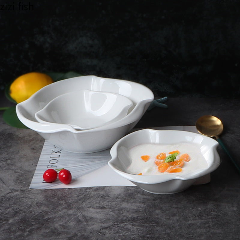 Creative Irregular Shaped Ceramic Plates