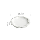 Irregular Ceramic Dinner Plates