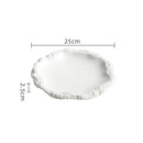 Irregular Ceramic Dinner Plates