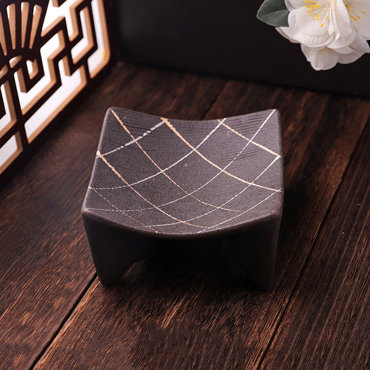 Irregular Shape Japanese Inspired Ceramic Sushi Plate