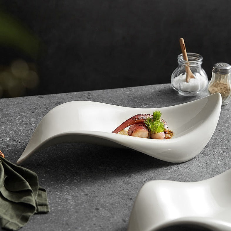 Irregular Shape Minimalist Plate Dish