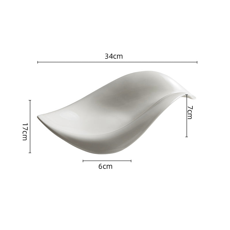 Irregular Shape Minimalist Plate Dish