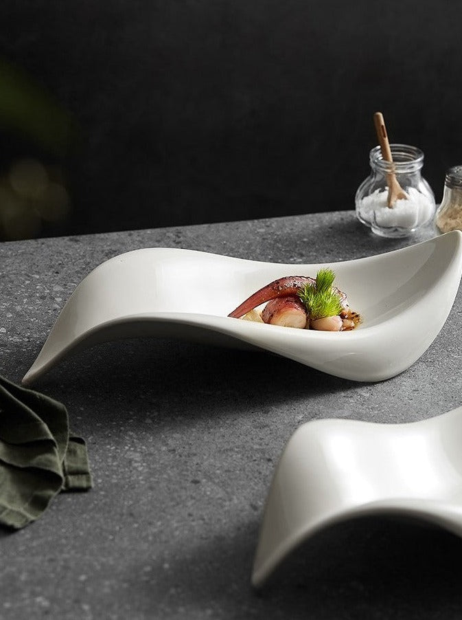 Irregular Shape Minimalist Plate Dish