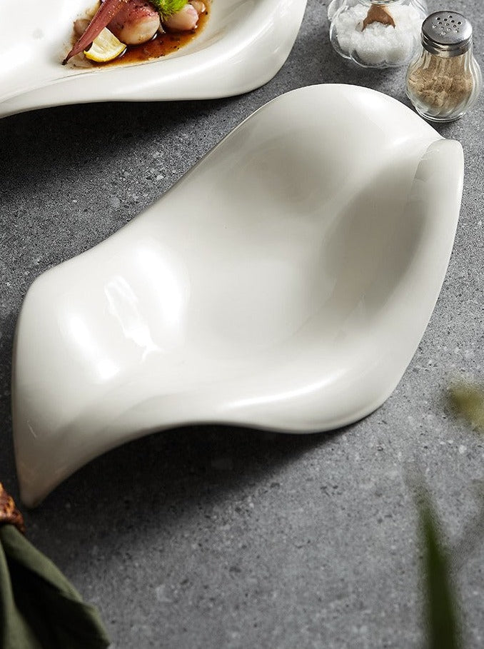 Irregular Shape Minimalist Plate Dish