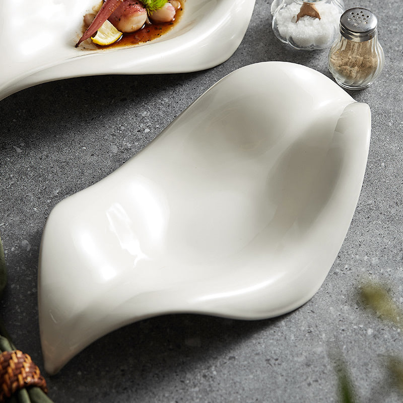 Irregular Shape Minimalist Plate Dish