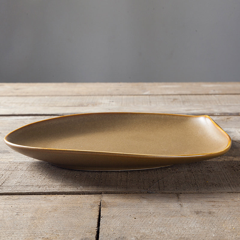 Japanese Inspired Irregular Shaped Ceramic Plates