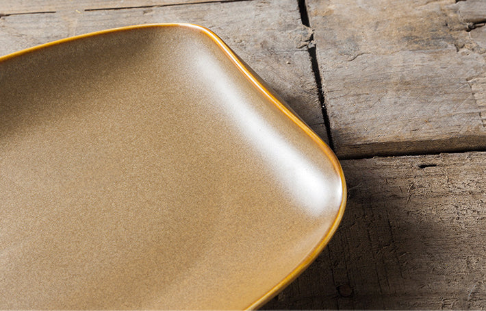 Japanese Inspired Irregular Shaped Ceramic Plates
