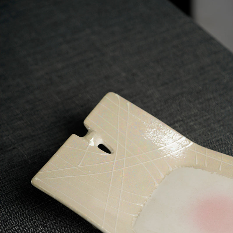 Japanese Inspired Rectangular Ceramic Plate
