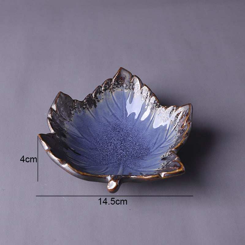 Leaf Shaped Ceramic Plate