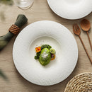 Minimalistic Ceramic White Plate