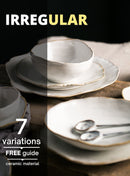 Nordic Ceramics Irregular Shape Plate Bowl Cup