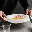 Restaurant Irregular Ceramic Plate