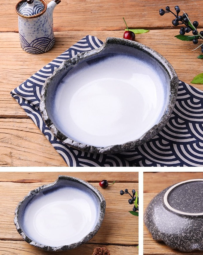 Stone Inspired Creative Ceramic Plates