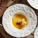 White Porcelain Pasta Salad Plate