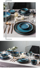 Nordic Style Kiln Glazed Ceramic Plates