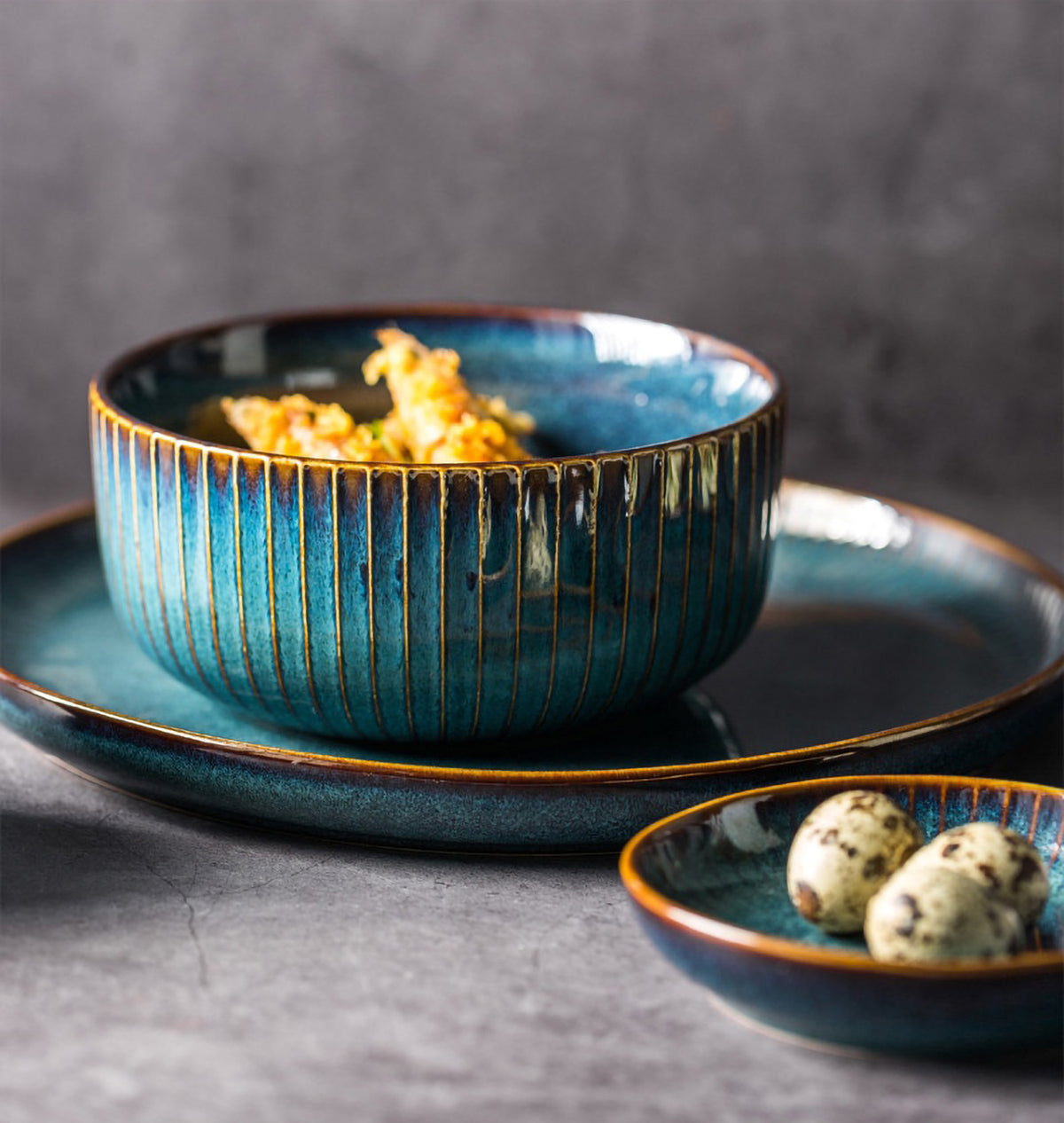 Nordic Style Kiln Glazed Ceramic Plates | Plates and Cutlery