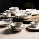 Nordic Ceramics Irregular Shape Plate Bowl Cup