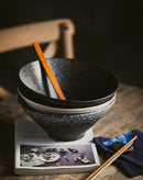 Japanese Style Pigmented Ceramic Bowl