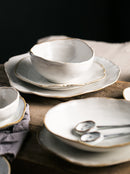 Nordic Ceramics Irregular Shape Plate Bowl Cup