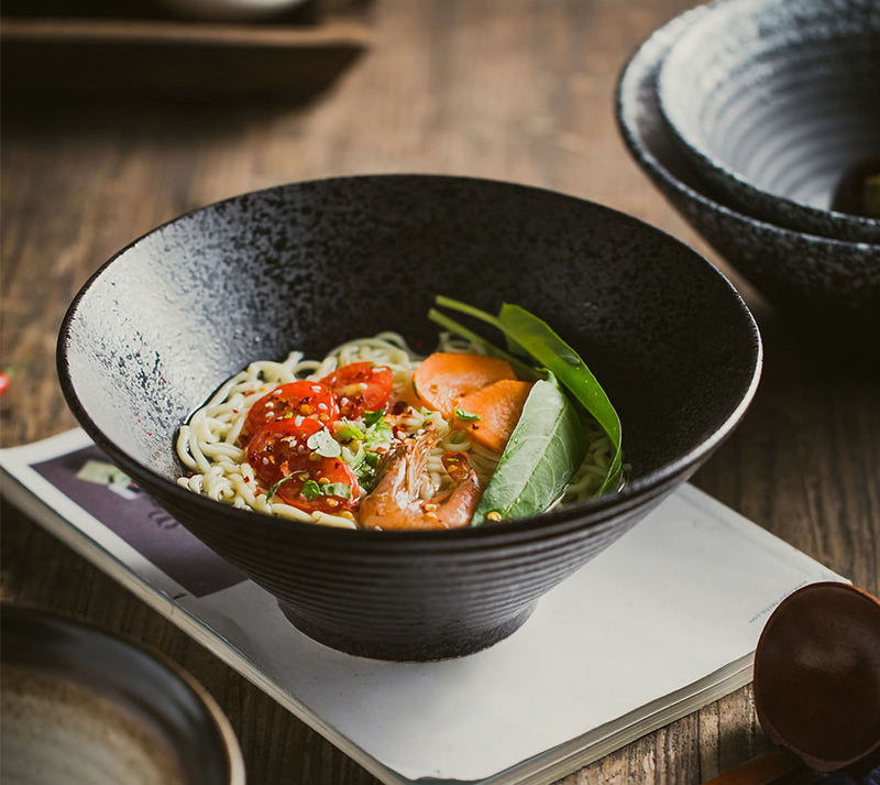 Japanese Style Pigmented Ceramic Bowl