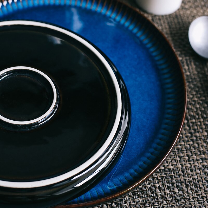 BlueStripe Creative Nordic Ceramic Plate Dinnerware