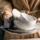 Nordic Ceramics Irregular Shape Plate Bowl Cup